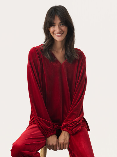 Part Two Madis Blouse Rød M
