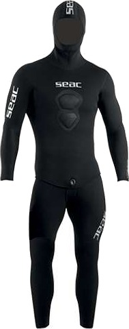 SEAC Black Shark Open-Cell Våtdrakt 7 mm XL