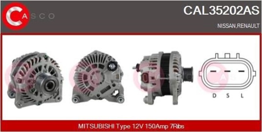 Dynamo CASCO CAL35202AS Dynamo CASCO CAL35202AS