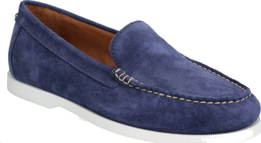 Polo Ralph Lauren Merton Suede Venetian Loafer Blue 40.5