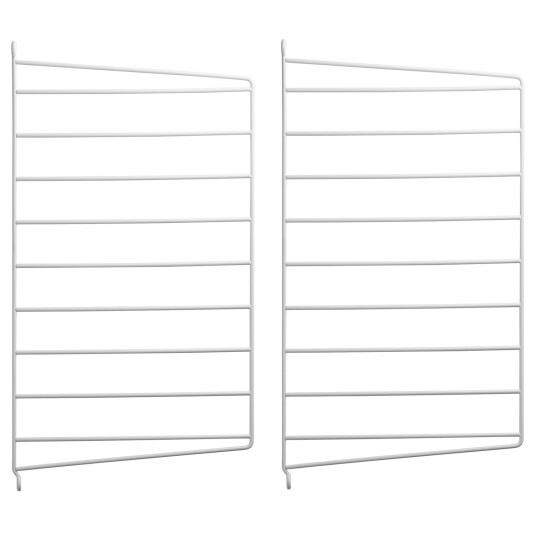 String veggavl hvit 50x30 cm 2-pk