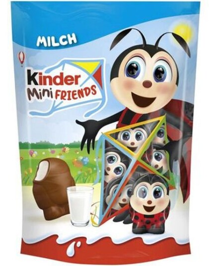 Kinder Mini Friends Melkesjokoladefigurer med Melkekremfyll 122 gram Kinder Mini Friends Melkesjokoladefigurer med Melkekremfyll 122 gram