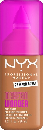 NYX Professional Makeup   Make Em Wonder Foundation 30 Ml   Brun