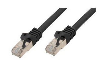 shiverpeaks Patchkabel S/FTP Cat.7 schwarz 5,0m