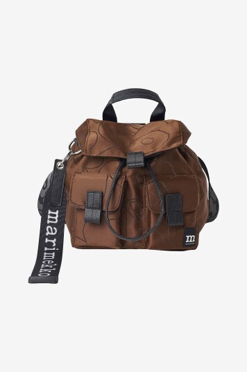 Marimekko Ryggsekk Everything Backpack S Unikko Brun