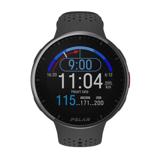 Polar Pacer Pro Gry/Blk M/L Hr, multisportklokke, løpeklokke, pulsklokke, unisex BLACK Polar Pacer Pro Gry/Blk M/L Hr, multisportklokke, løpeklokke, pulsklokke, unisex BLACK