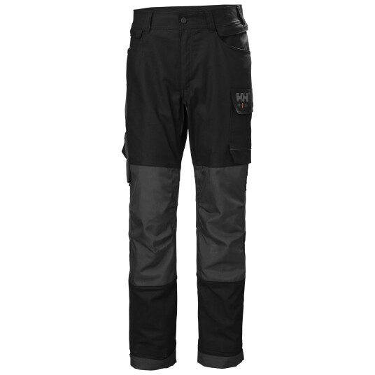 Helly Hansen Workwear Oxford 2.0 77360 999 Arbeidsbukse Svart Gra Svart Gra
