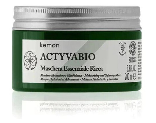 Actyvabio Maschera Essenziale Ricca, 200 ml