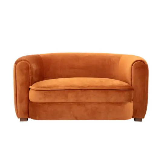 Bloomingville Creative Malala Sofa - Orange Velur 1697268-01-0 1603508-01-0 Bloomingville Creative Malala Sofa - Orange Velur 1697268-01-0 1603508-01-0