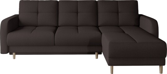 Saimon Sovesofa m. Divan med Oppbevaring 3 seter Mørkebrun Saimon Sovesofa m. Divan med Oppbevaring 3 seter Mørkebrun