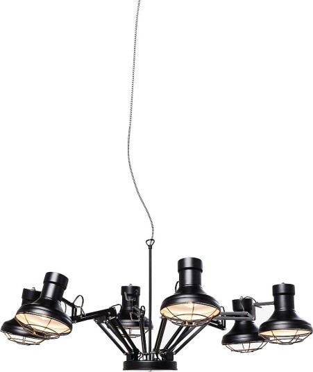 KARE Design Taklampe Spider Svart