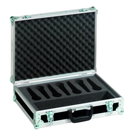 Roadinger Microphone Case Road 7 Microphones Svart Roadinger Microphone Case Road 7 Microphones Svart