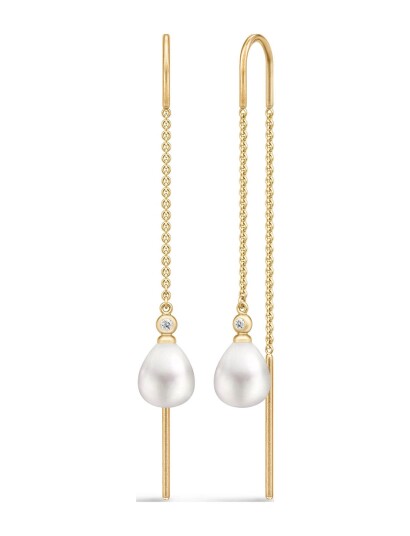JULIE SANDLAU Tasha Chain Earrings |Guld |One Size