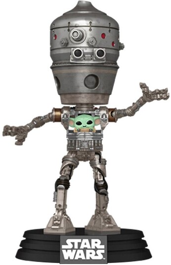 Funko Pop Figure Deluxe Star Wars The Mandalorian Ig 12 With Grogu