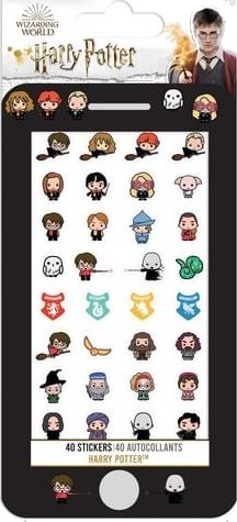 Pan Vision Harry Potter Kawaii Klistermærker Pan Vision Harry Potter Kawaii Klistermærker