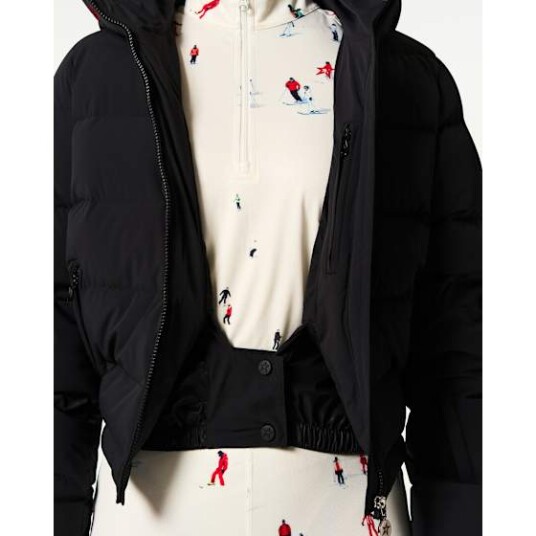Perfect Moment Polar Flare Down Jacket Dame Black S