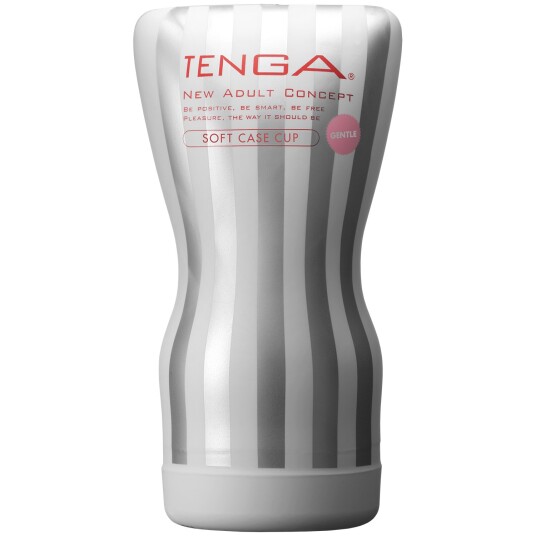 Tenga Squeeze Tube Cup Myk Masturbator     - Hvit