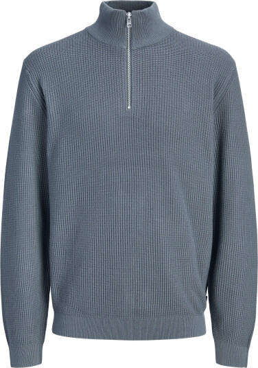 Jack & Jones Jprblaconnor Knit Half Zip Blue XL