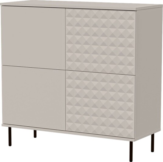 skap NO_BRAND Kommode LEO 100 beige -