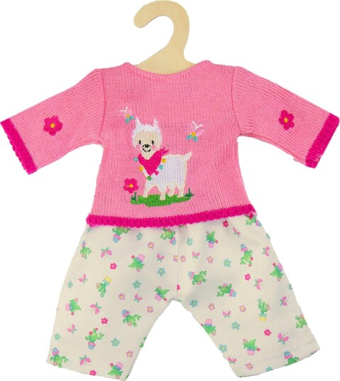 Heless Alpakka-genser og bukse dukkeklær Passer 28-35 cm dukker fra 3 år