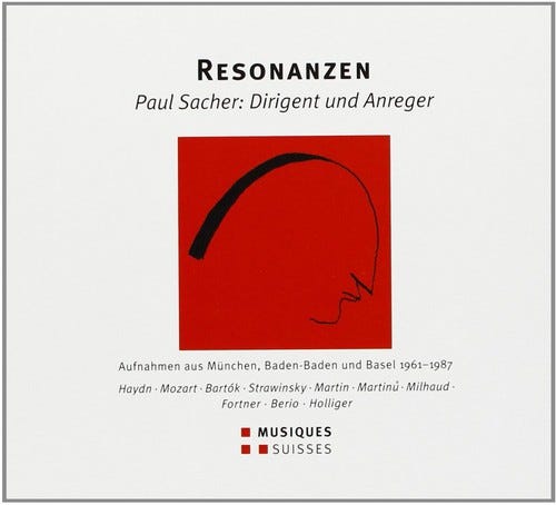 Paul Sacher Basler Kammerchor Bavarian Radio Chorus Derrik Olsen Hugues Cu Nod Ian Caley Janeen Franz Jeanne Deroubaix Julia Juon Kathrin Graf Mstislav Rostropovich Pascal Mayer Philippe Huttenlocher Teodor Ciurdea Ulrike Sonntag Resonanzen