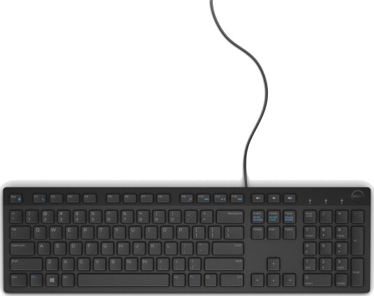 Dell Kb216-B Multimedia USB Tastatur med Danisk Layout Dell Kb216-B Multimedia USB Tastatur med Danisk Layout