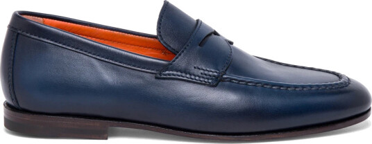 Santoni Herre Sko Blå 39 EU,