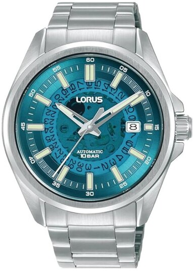 Lorus Herreklokke RU405AX9 Classic Blå/Stål Ø43 mm Lorus Herreklokke RU405AX9 Classic Blå/Stål Ø43 mm