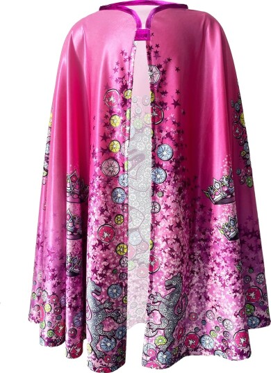 Liontouch Crystal Prinsessekappe Liontouch OneSize Kostymer Rosa 25204LT-NC