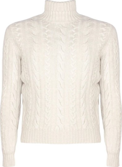 Fedeli Herre Strikkevarer Beige M,