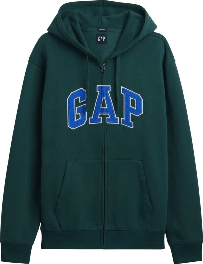 GAP Adult Vintagesoft Arch Logo Zip Hoodie Green XXL GAP Adult Vintagesoft Arch Logo Zip Hoodie Green XXL