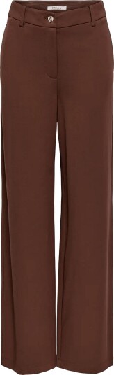 ONLY Onlpoptrash Tailored Hw Str Pant Tlr Brown M x 32