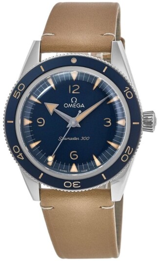 Omega Herreklokke 234.32.41.21.03.001 Seamaster 300M Blå/Lær Ø41 mm