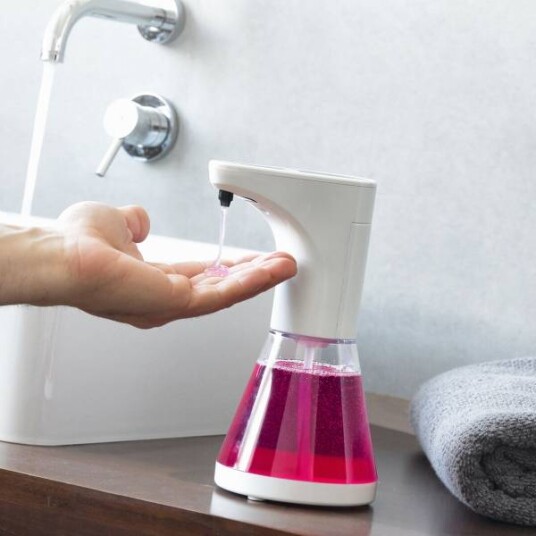 Automatisk såpedispenser med sensor