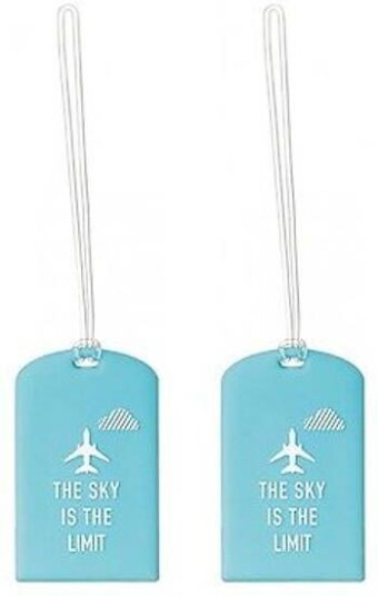 Go Travel Bagasjemerker 2 Stk Glo