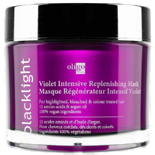 Oligo Blacklight Styling & Care Violet Intensive Repleneshing mask 200