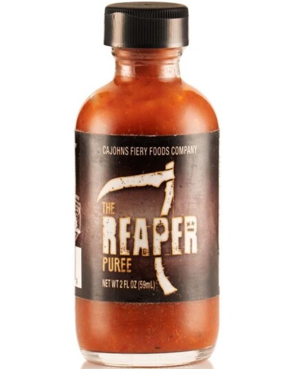Cajohns The Reaper Puree Kjempesterk Saus med Carolina Reaper 59 ml USA Import Cajohns The Reaper Puree Kjempesterk Saus med Carolina Reaper 59 ml USA Import