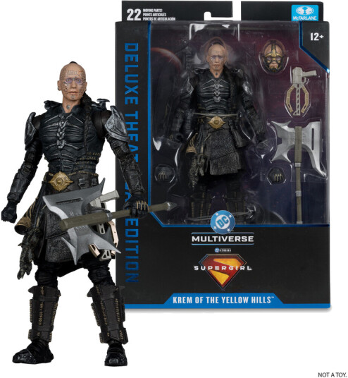 DC Multiverse  Supergirl Movie  7" Krem of the Yellow Hills Action Figure Deluxe Theatrical Edition