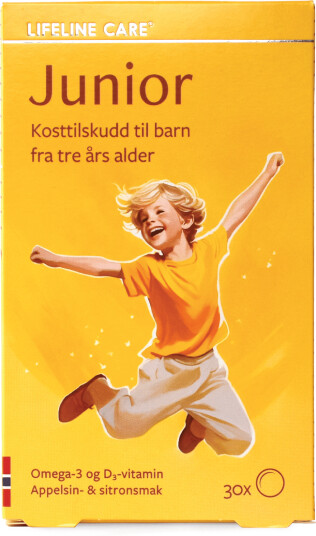 Lifeline Care Kosttilskudd Junior, 30 geléputer Lifeline Care Kosttilskudd Junior, 30 geléputer