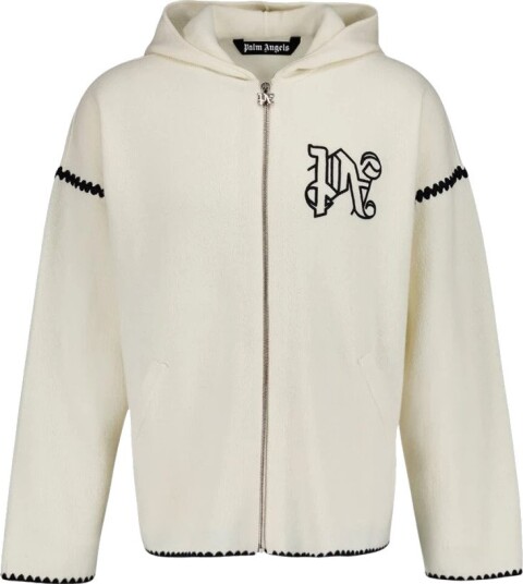 Palm Angels Herre Gensere & Hettegensere Hvit S, Palm Angels Herre Gensere & Hettegensere Hvit S,