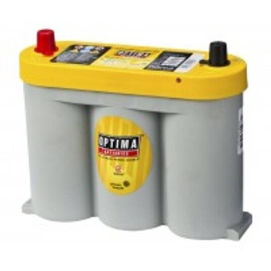 OPTIMA AGM Yellow Top 6V 55AH 765CCA Midstilt +pol.