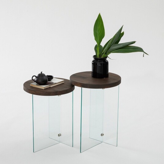 Serenity Sofabord 35 cm - Valnøtt