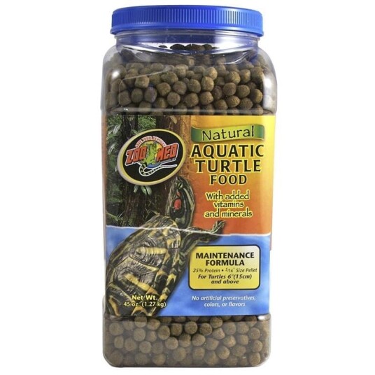 Zoo Med Natural Aquatic Turtle Food Maintenance 1.27Kg Zoo Med Natural Aquatic Turtle Food Maintenance 1.27Kg