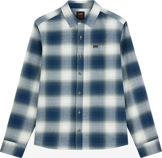 Lee Skjorte Leesure Shirt Dress Blues Blå