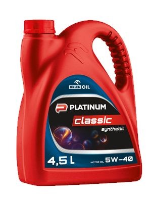 Motorolje ORLEN PLATINUM CLASSIC SYNTHETIC 5W-40 4.5L Motorolje ORLEN PLATINUM CLASSIC SYNTHETIC 5W-40 4.5L