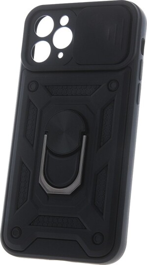 Defender Slide Cover for iPhone 16 Plus Svart