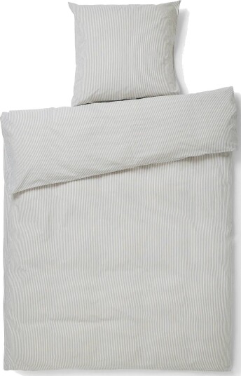 compliments Kyst Bed Linen   Grey   140X200/60X63CM