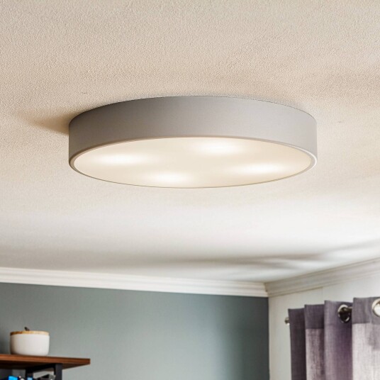 TEMAR LIGHTING Taklampe Cleo 500 Ø 50 cm grå