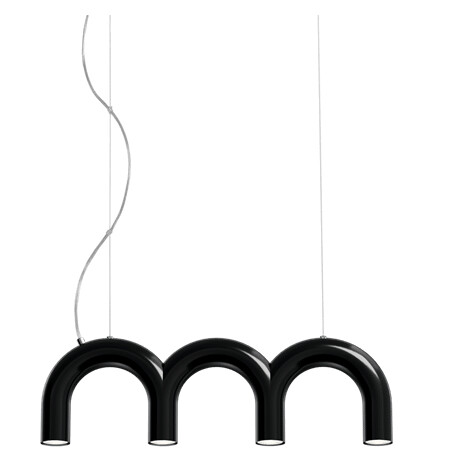 Oblure Arch Triplette Taklampe Sort Oblure Arch Triplette Taklampe Sort