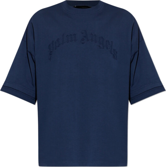 Palm Angels Herre Topper Blå M,